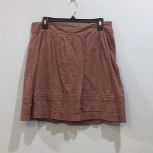 Brown skirt